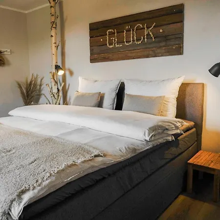 Urlaubsfreude Biedermann Haus Gluecksstein Sandstein דירה באד שאנדאו