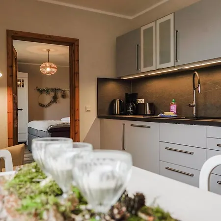 Urlaubsfreude Biedermann Haus Gluecksstein Sandstein באד שאנדאו