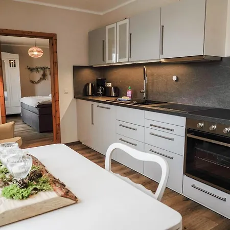 Urlaubsfreude Biedermann Haus Gluecksstein Sandstein Appartement *