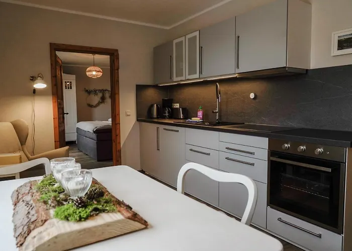 Urlaubsfreude Biedermann Haus Gluecksstein Sandstein * 바트샨다우