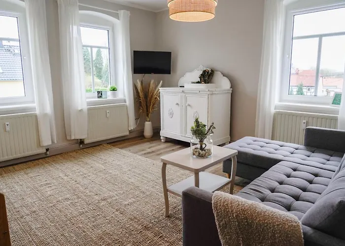 Апартаменты Urlaubsfreude Biedermann Haus Gluecksstein Sandstein