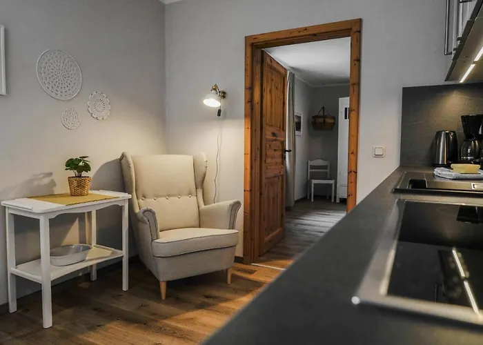 Urlaubsfreude Biedermann Haus Glücksstein Sandstein Apartment *